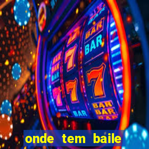 onde tem baile hoje em joinville